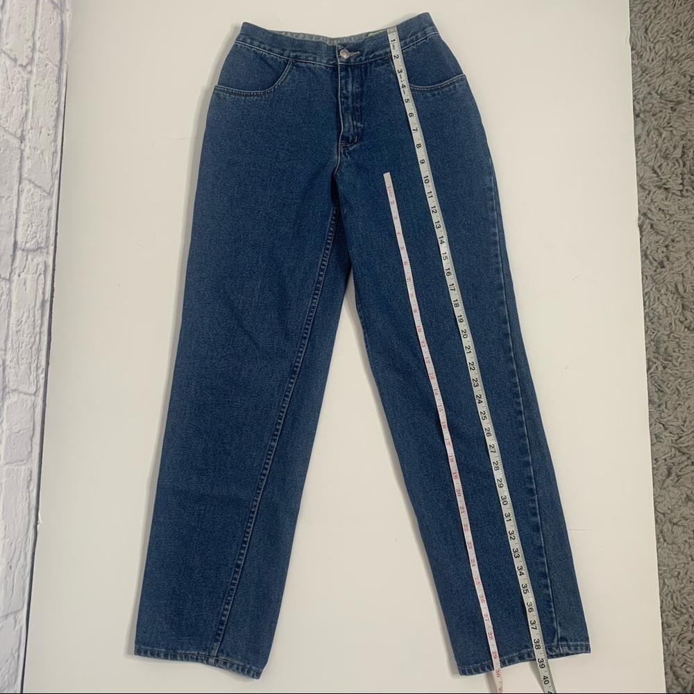 Vintage Lawman 100% Cotton Mid-Rise Straight Leg Jeans - Picture 13 of 14